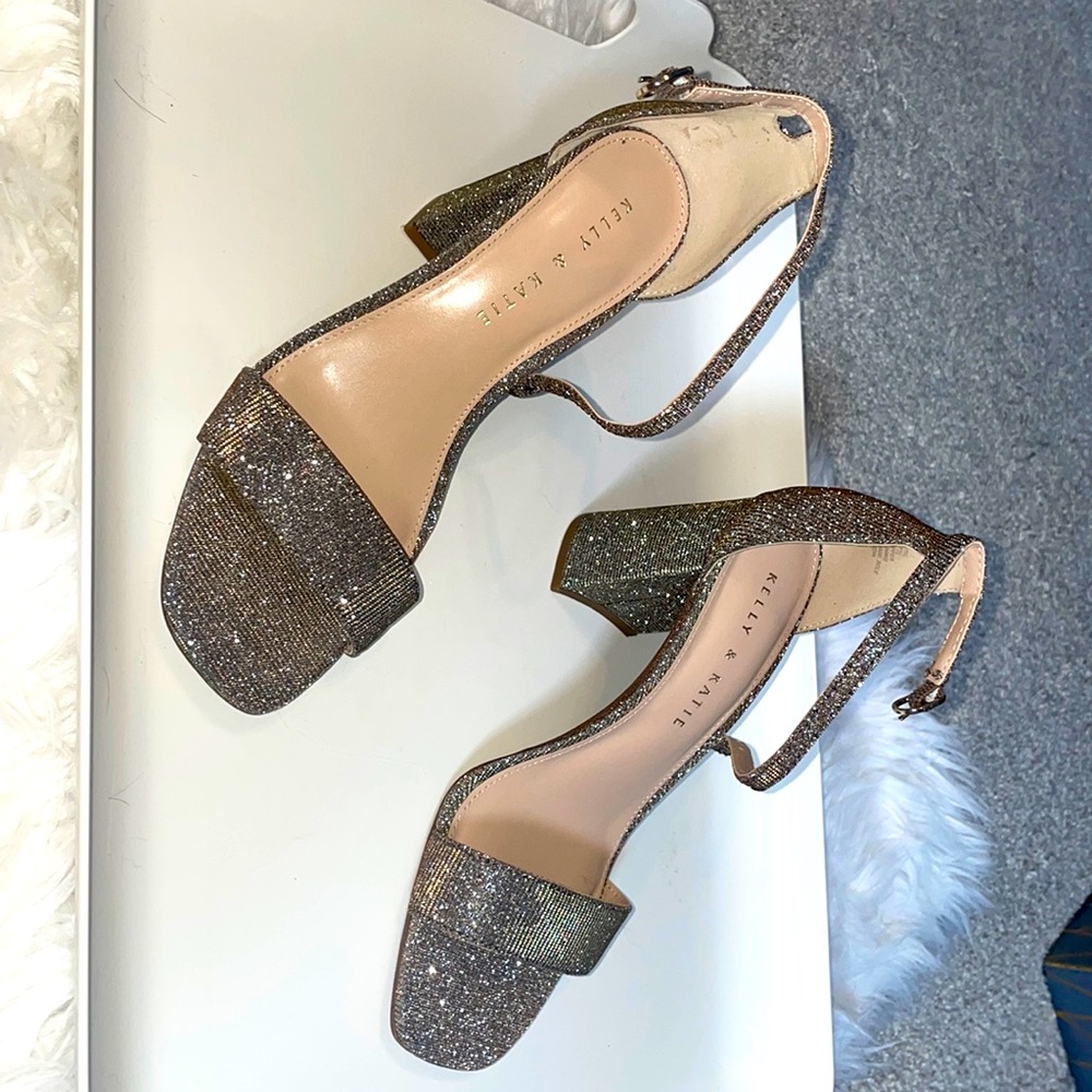 Size 7 sparkly heels